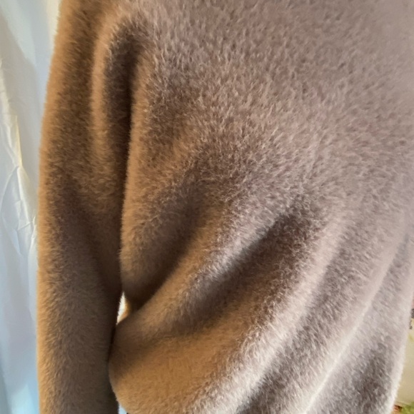 Cyrus Soft Mauve Turtleneck Sweater - Picture 9 of 9